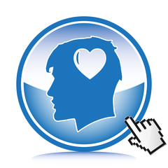 HEART HEAD ICON