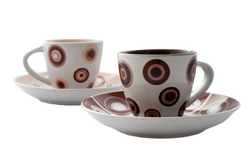 Espresso Cups and Saucers