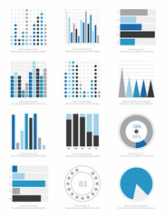 set of infographics elements