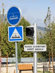 Signalisation ' tramway '