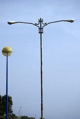 Different street lamp