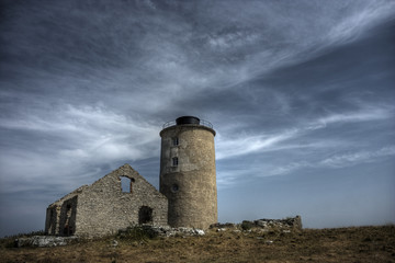 The old lighthouse at Östergarnsholm, Gotland, Sweden © Ojvind