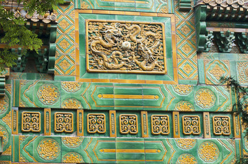 Chineese ornaments in Lama Temple