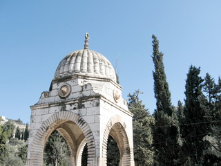 Fototapeta na wymiar Jerusalem Grave of Mujir al-Din 2008