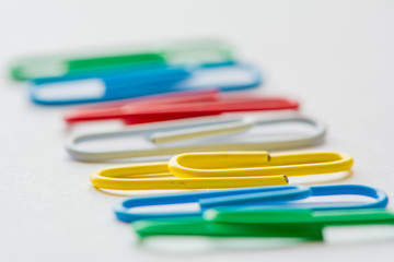 Clips de colores