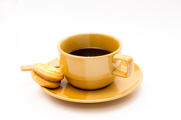 brown coffee cup