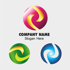 Business Abstract Sphere sign templates Technology