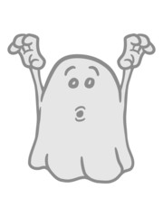 Erschreckender kleiner frecher Geist