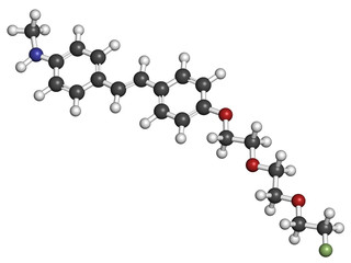 Florbetaben radiopharmaceutical molecule.