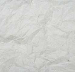 Wrinkled recycle paper texture, eco concept.