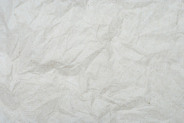 Wrinkled recycle paper texture, eco concept.