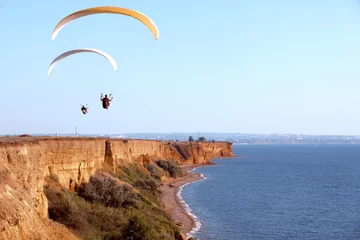 Foto op Plexiglas Paragliding © Alena Ozerova