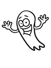 Lustiger glücklicher kleiner Geist