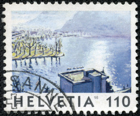 "Winter morning on Alpnachersee" by Jean-Frederic Schnyder