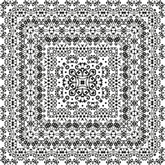 Abstract seamless floral background