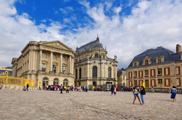 Fototapeta na wymiar Versailles Castle, Paris, France