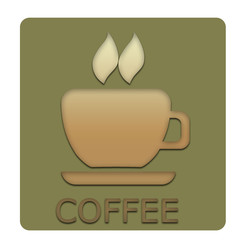 Coffee mug- logo for cafe