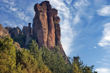 Rocks formation in belogradchik area, Bulgaria, Europe