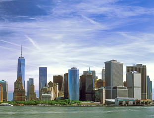 Obraz na płótnie Canvas Manhattan.
