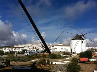 Windmühlen in Andalusien