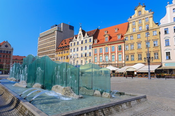 Wrocław | fountain | the old town