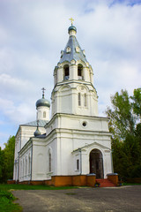 Church of the Transfiguration in the village. Russia