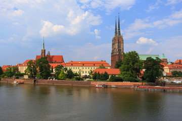 Wrocław | Ostrów Tumski | Panorama