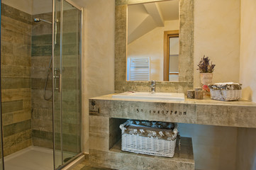 Bathroom interior