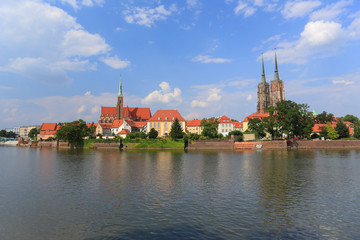 Wrocław   Ostrów Tumski   Panorama © Rochu_2008