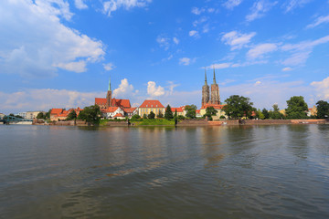 Wrocław - Ostrów Tumski - Panorama © Rochu_2008