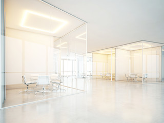 White office space