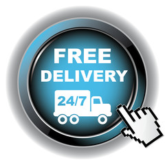 FREE DELIVERY ICON