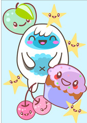 Kawaii Cute figures and characters