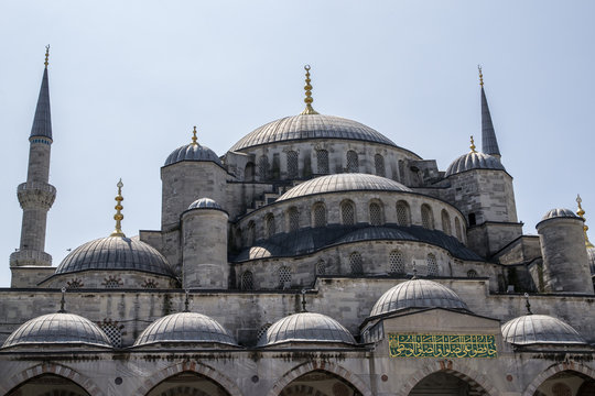 Moschea blu, nel chiostro - Istanbul