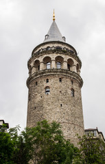 Fototapeta na wymiar Torre di Galata - Istanbul