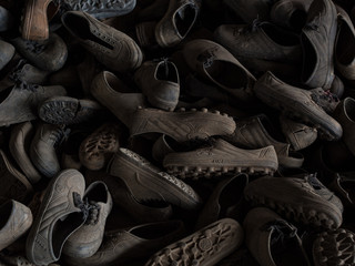 recycling shoes