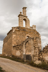 Restos de la Iglesia de San Bartolomé. Moya. Cuenca. España