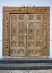 beautiful old wooden door