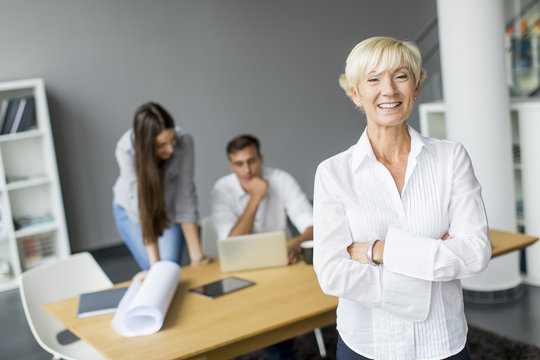 Woman in the office