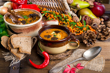 Oxtail soup