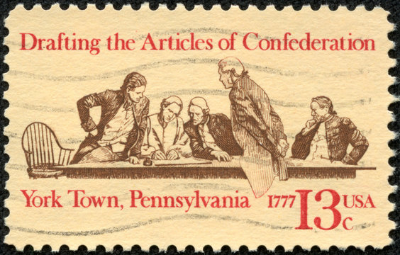 Members Of Continental Congress In Conference