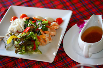 Seafood salad