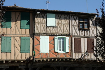 Maison à colombage,Mirepoix
