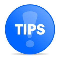 tips internet blue icon