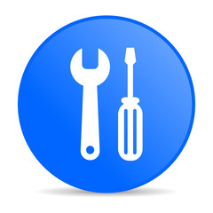 tool internet blue icon