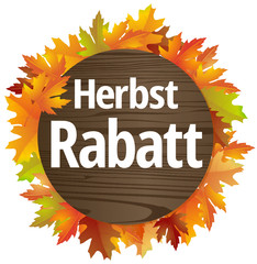 Herbstrabatt
