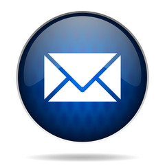 mail internet blue icon