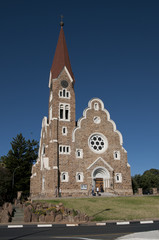 Fototapeta na wymiar Christuskirche, Windhoek, Namibia