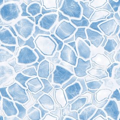 Obraz premium Ice pattern. Seamless background.