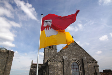 Drapeau des Armoiries de Chauvigny